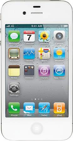 Смартфон Apple iPhone 4S 32Gb White - Бирск